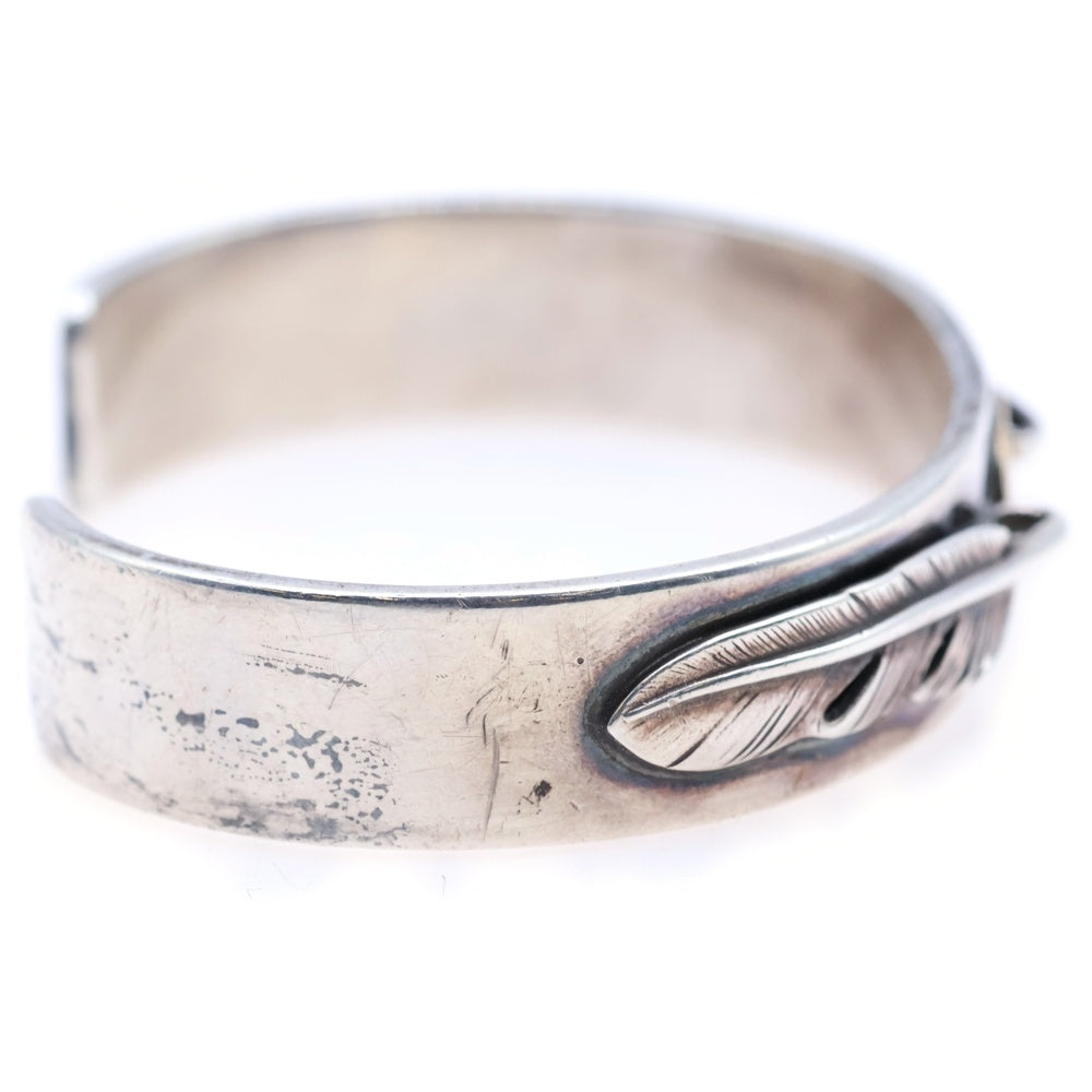 ゴローズシルバー 花モチーフ バングル 楽天市場】goro's(ゴローズ) オールド物 ダブルローズフラワー平打ち