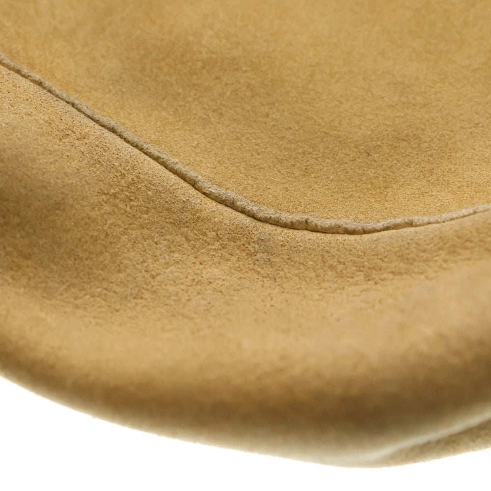 goro's(ゴローズ) K18付きコーン 金縄ターコイズコンチョ付き巾着バックSサイズ ベージュ