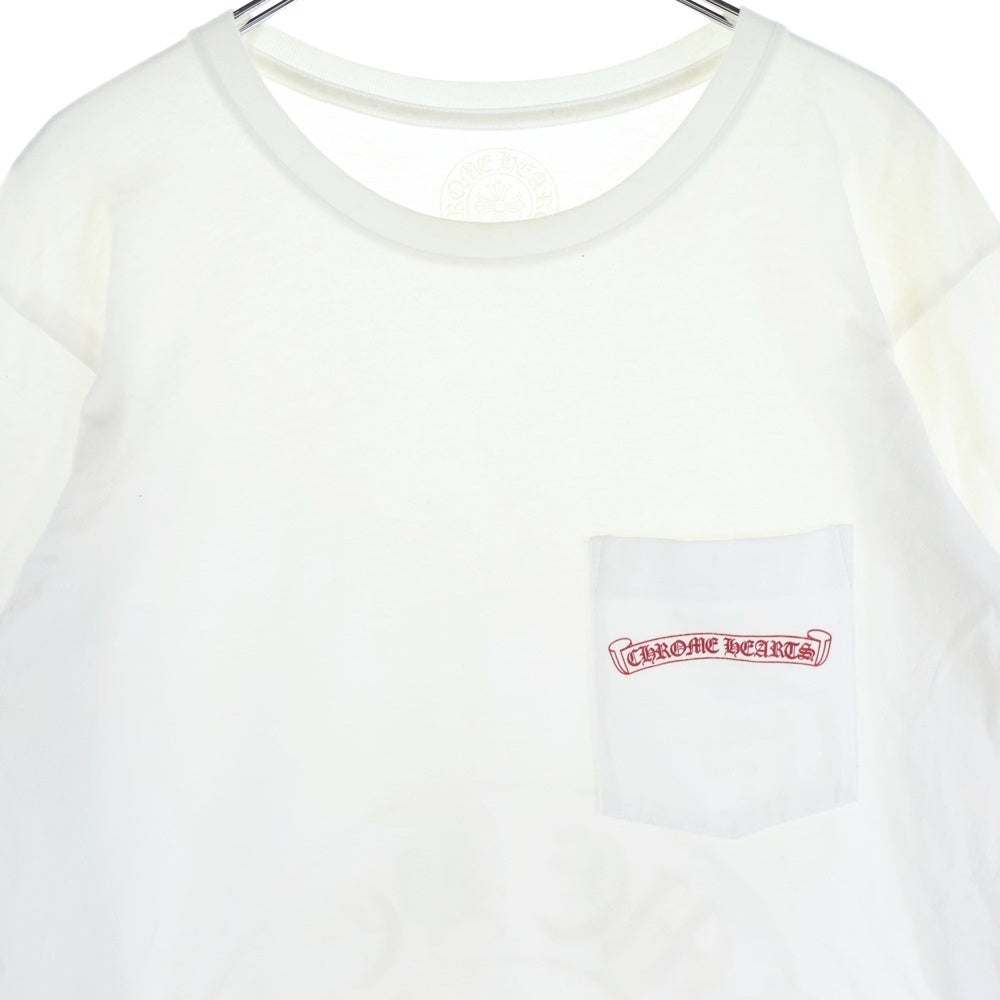 CHROME HEARTS(クロムハーツ) FLRL CRS HORSESHOE LS TEE バックホース