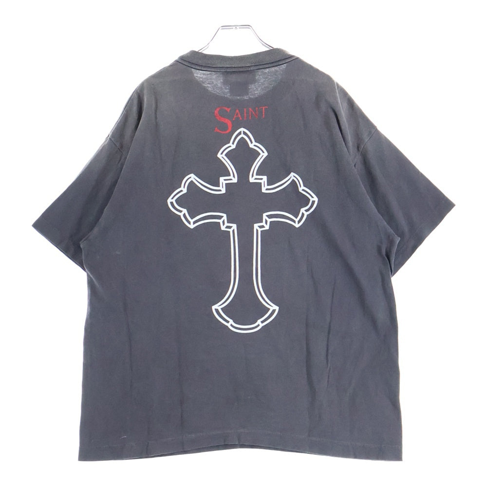 【バブリガ】25SS セントマイケル 2PATシャツ SAINT MICHAEL(セントマイケル) 25SS×2PAC 2PC SS TEE トゥパック