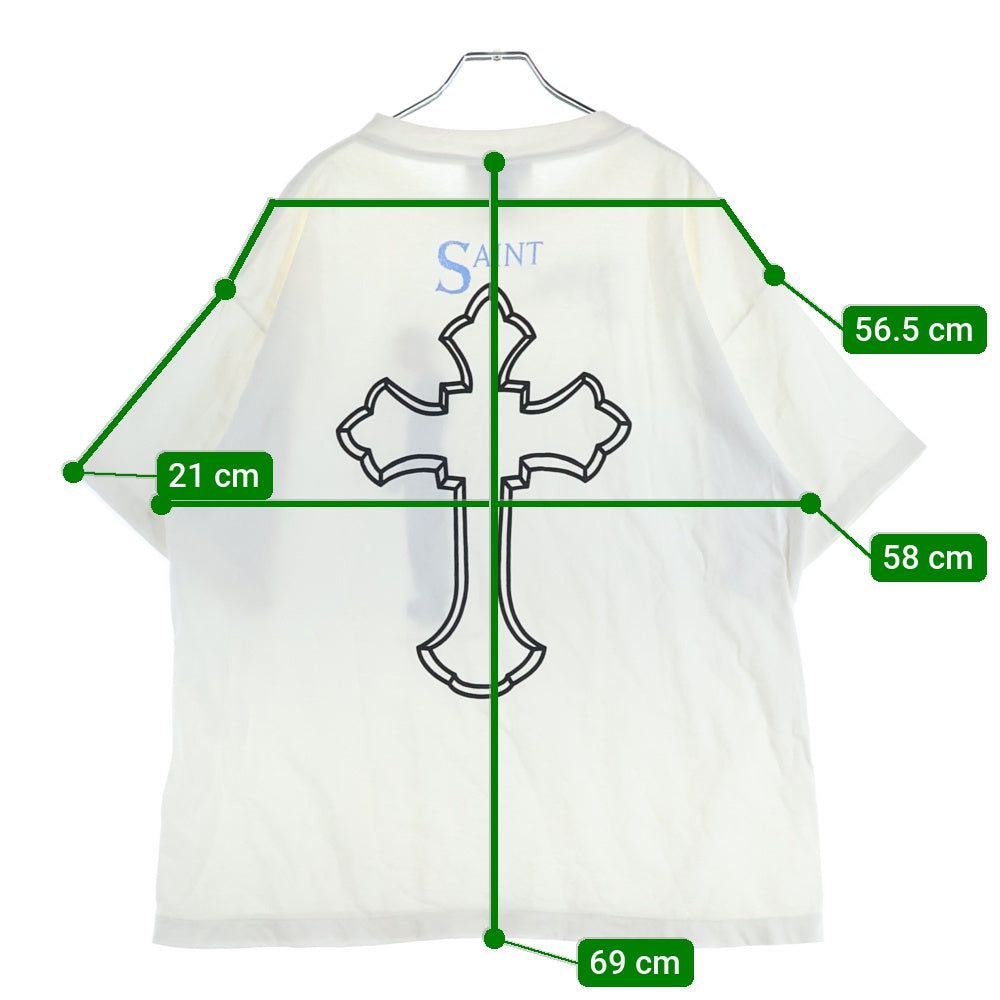 SAINT MICHAEL(セントマイケル) 25SS×2PAC 2PC SS TEE トゥパック