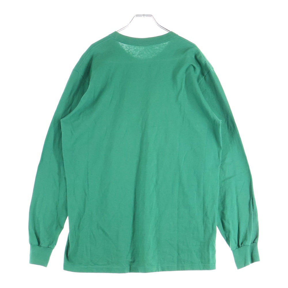 SUPREME(シュプリーム) 20AW Box Logo L/S Tee ボックスロゴ クルーネック ロングスリーブ 長袖Tシャツ グリーン