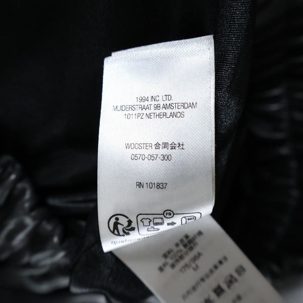 SUPREME(シュプリーム) 24SS Gem Studded Leather Jacket ジェムスタッズレザージャケット ブラック