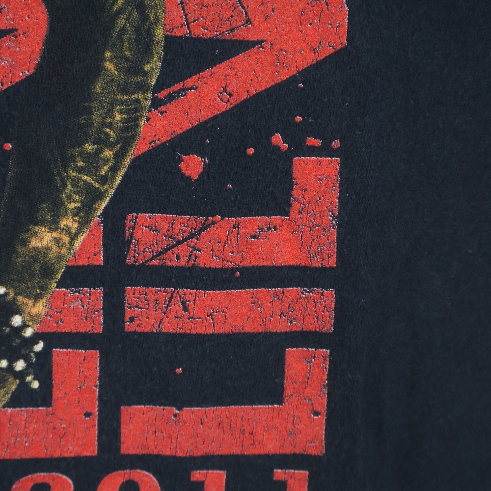VINTAGE(ヴィンテージ) 00s Lil Wayne I Am Still Music リルウェイン ツアープリント半袖Tシャツ カットソー ブラック