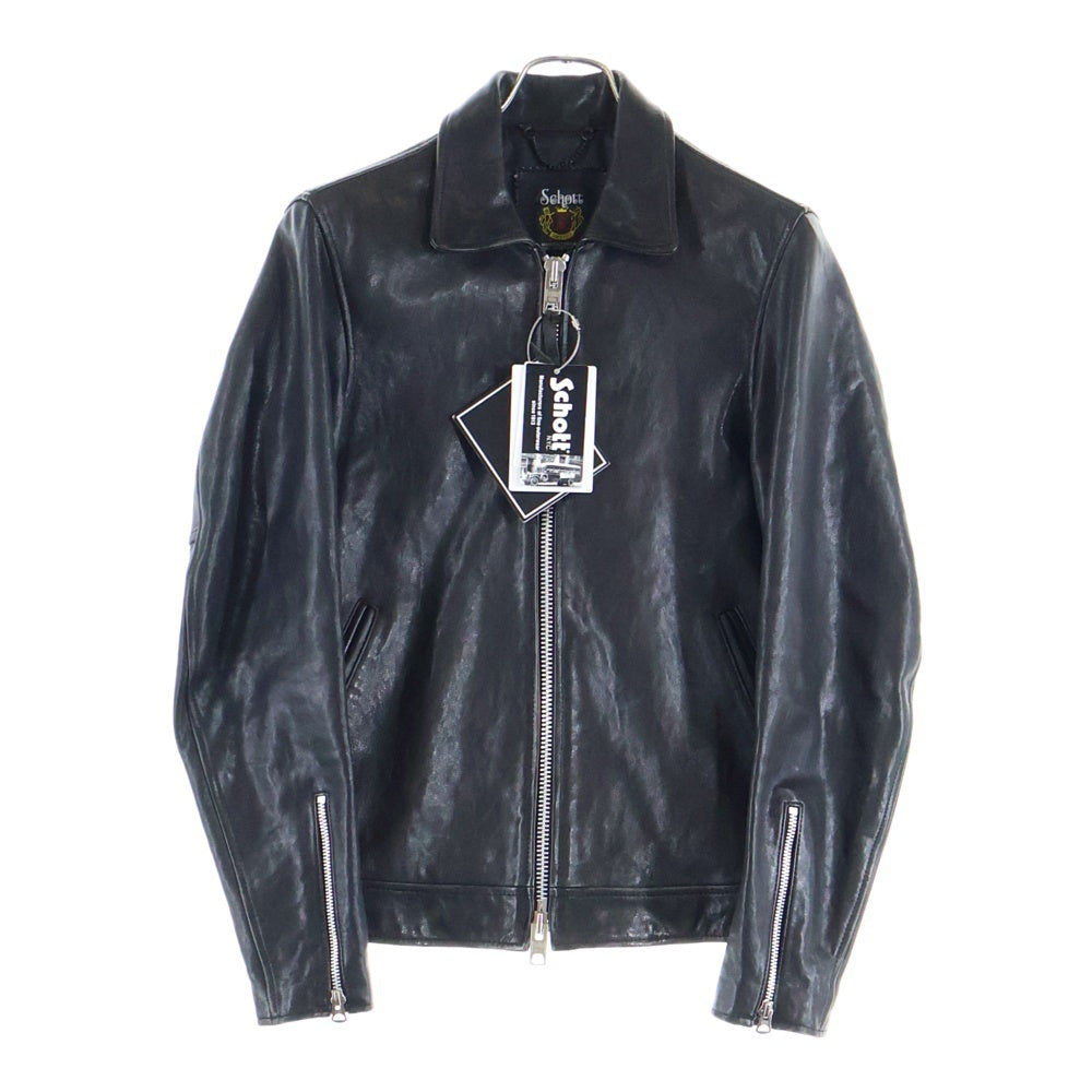 SCHOTT(ショット) シングルブレスト レザーライダースジャケット 3181076