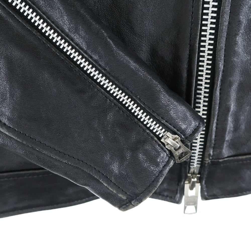 SCHOTT(ショット) シングルブレスト レザーライダースジャケット 3181076