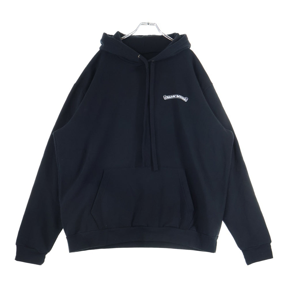 CHROME HEARTS(クロムハーツ) PULLOVER HOODIE ラスベガス限定ウェルカムアーチロゴプルオーバースウェットパーカー フーディ ブラック