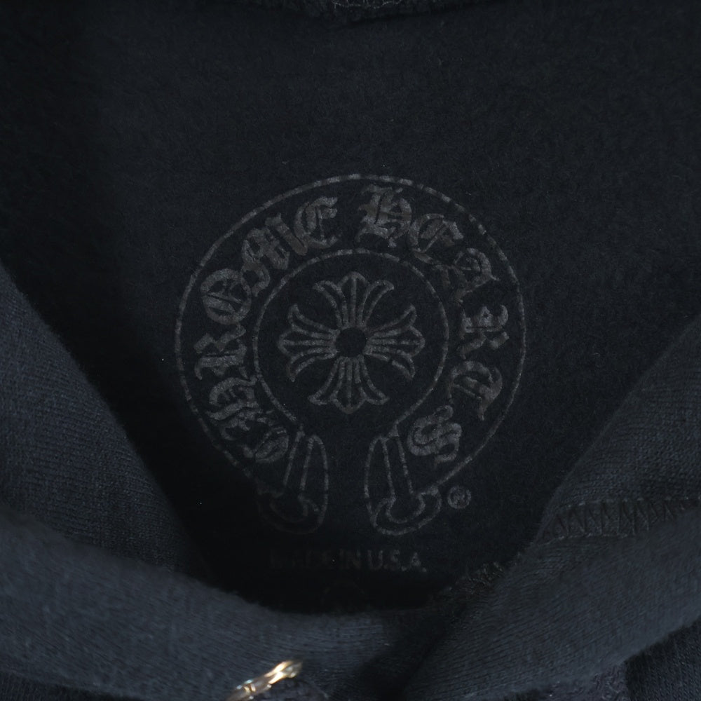 CHROME HEARTS(クロムハーツ) PULLOVER HOODIE ラスベガス限定ウェルカムアーチロゴプルオーバースウェットパーカー フーディ ブラック