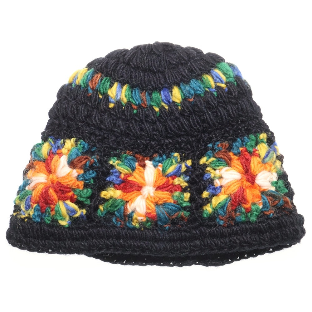 SUPREME(シュプリーム) 25SS Crochet Beanie クロシェ ビーニー ニット帽 ブラック