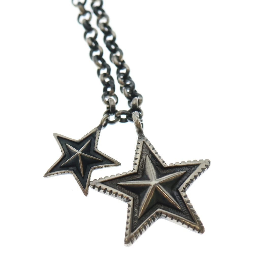 CODY SANDERSON(コディーサンダーソン) × 1PIU1UGUALE3 2スター付SVネックレス シルバー