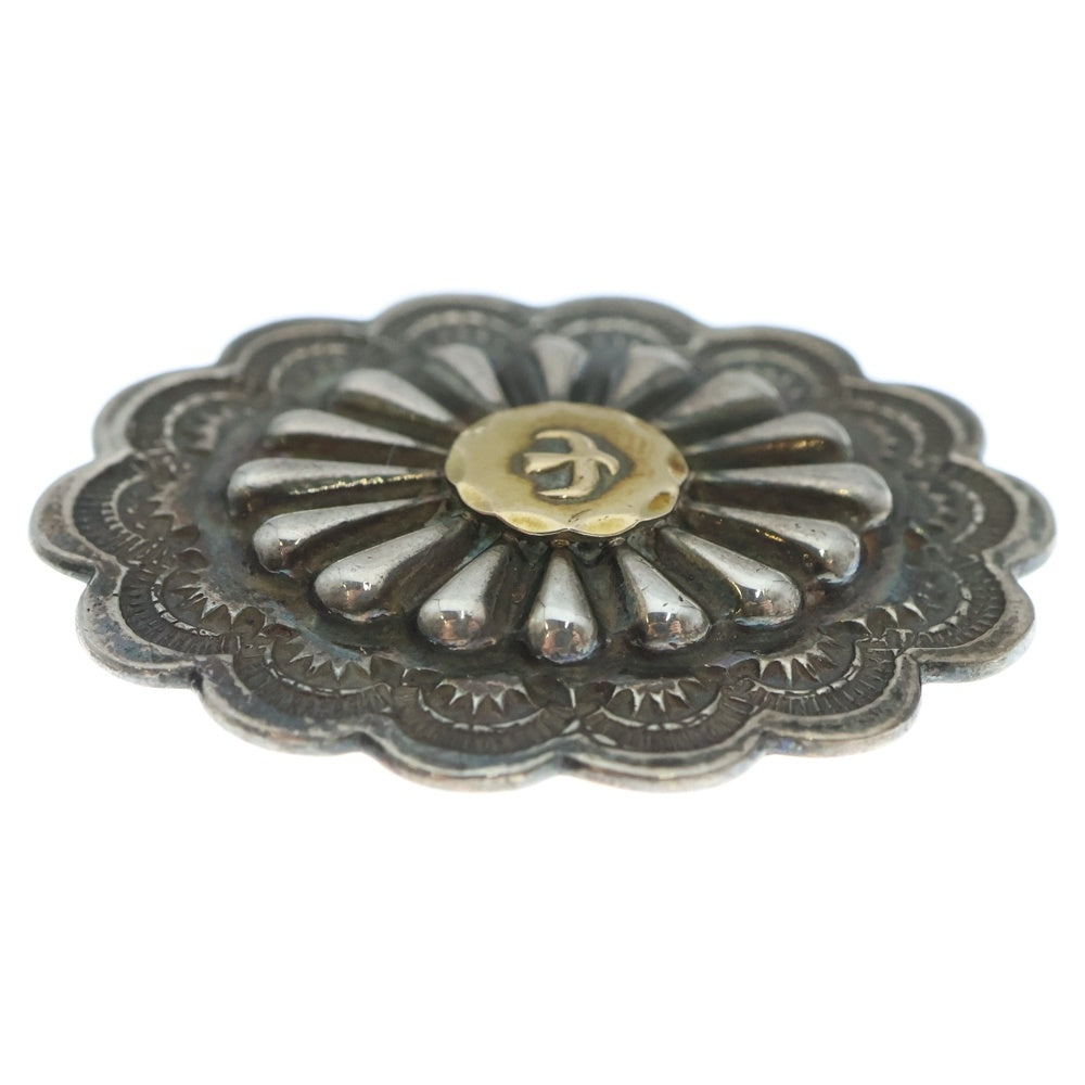 goro's(ゴローズ) K18付きフラワーコンチョ シルバーゴールド