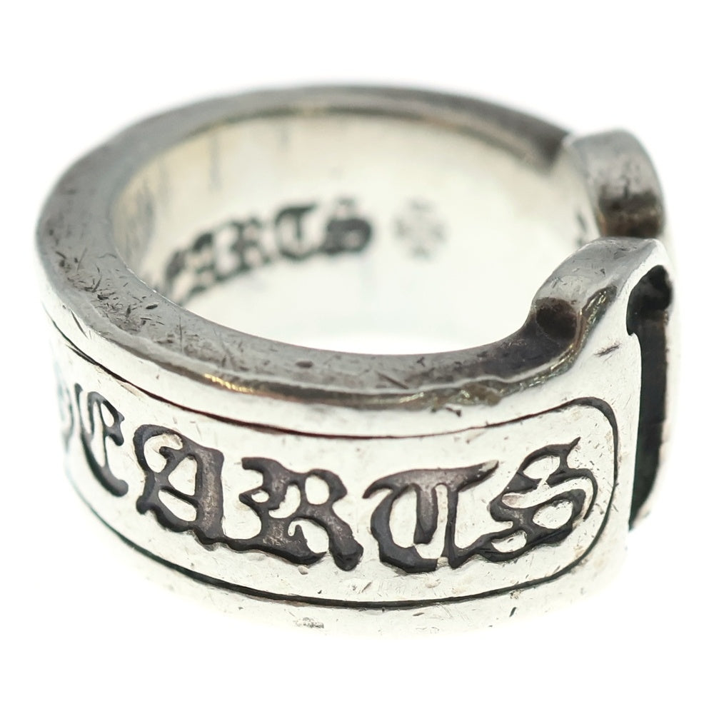CHROME HEARTS(クロムハーツ) LG SCROLL LABEL ラージスクロールラベル リング シルバーBCA383