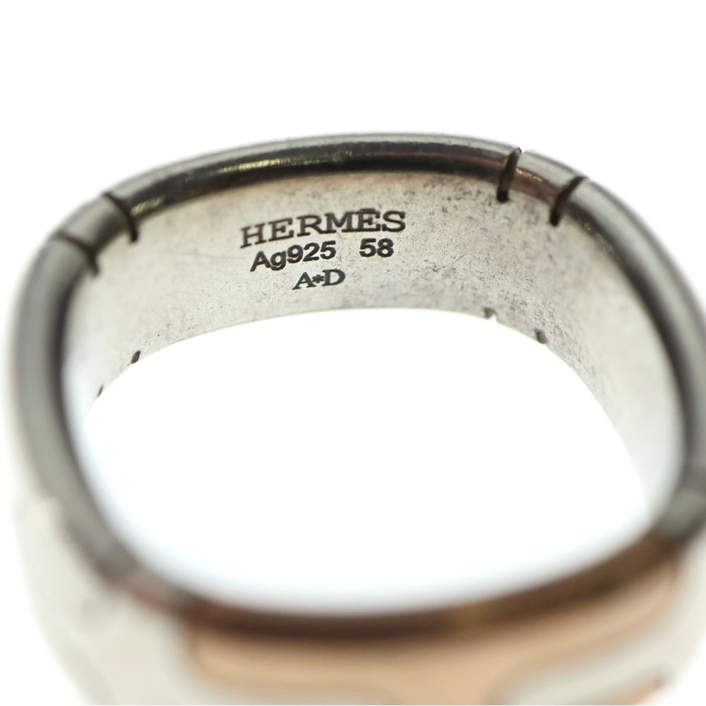 HERMES(エルメス) ヘラクレス スクエアコンビ スターリング 58 シルバー/ブロンズ レディース