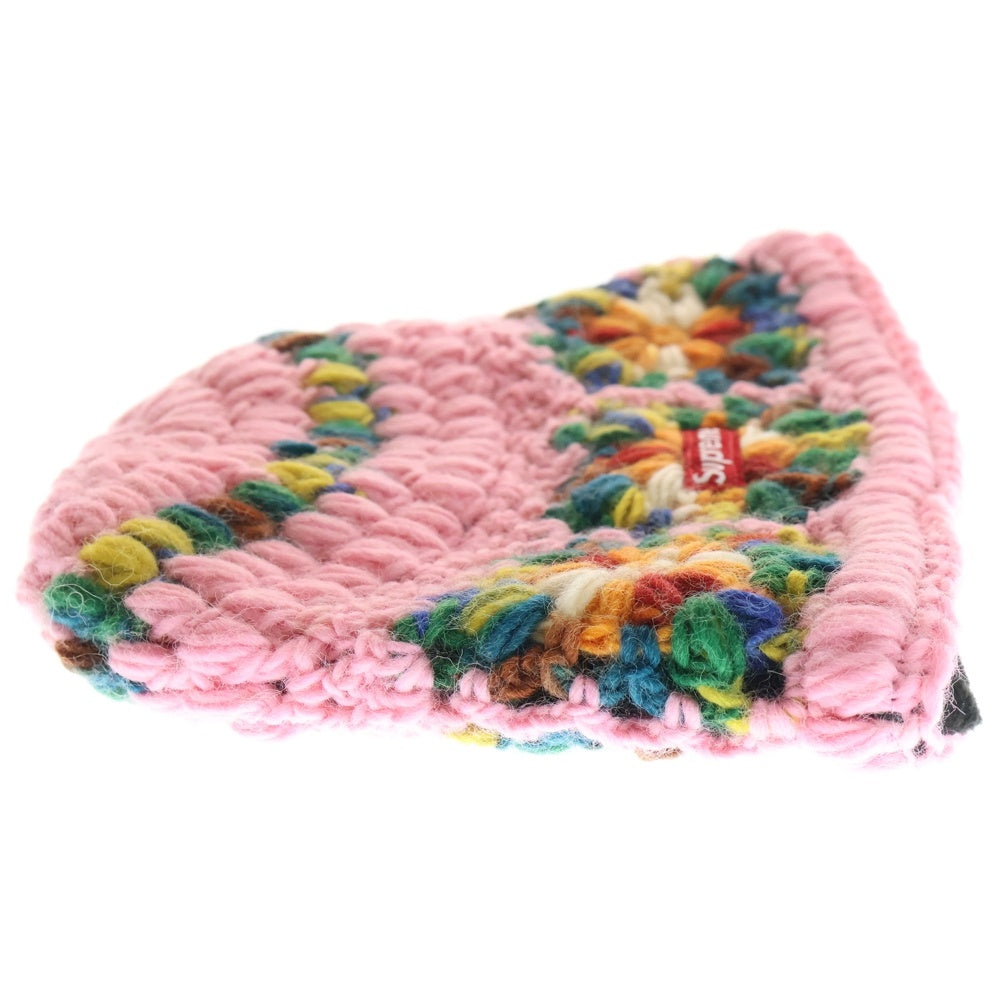 SUPREME(シュプリーム) 25SS Crochet Beanie クロシェ ビーニー ニット帽 ピンク レディース