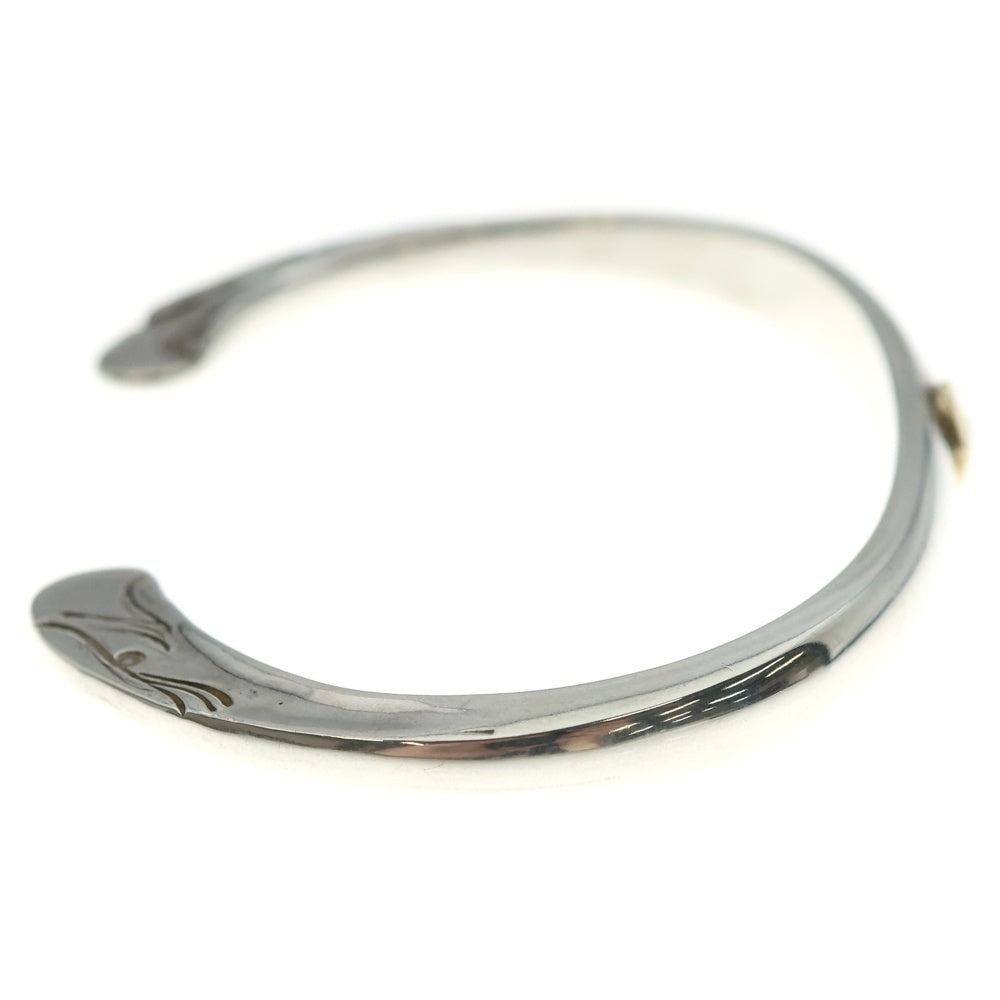 goro's(ゴローズ) 【オールド】顔ブレスM バングル シルバー/ゴールド