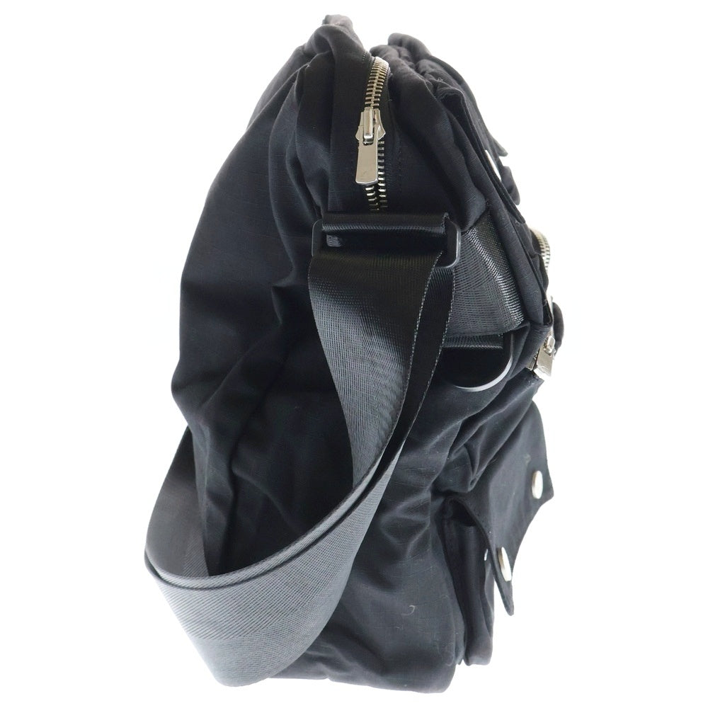 FFFPOSTALSERVICE(トリプルエフポスタルサービス) 25AW Multi Pocket Messenger Bag マルチポケットメッセンジャーバッグ FFFPSFW2537 ブラック