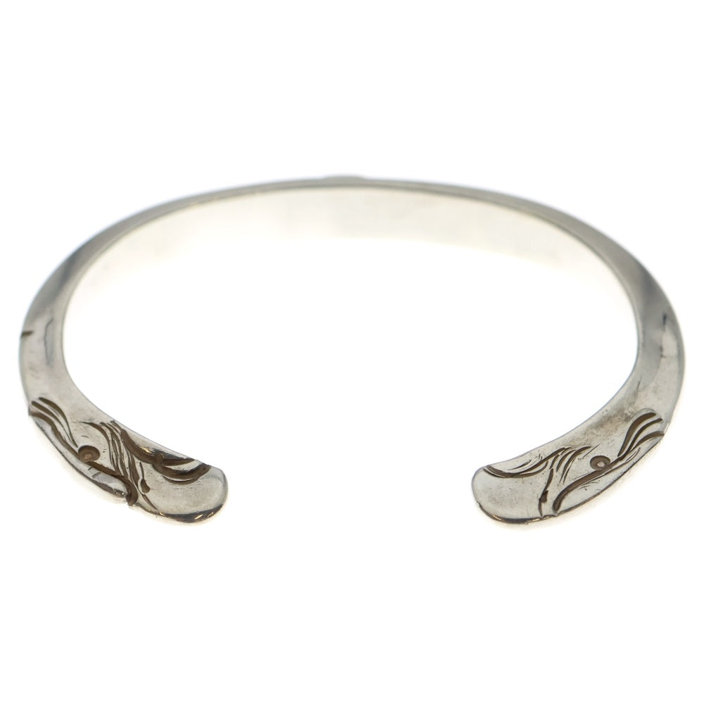 goro's(ゴローズ) 【オールド】顔ブレスS バングル シルバー/ゴールド