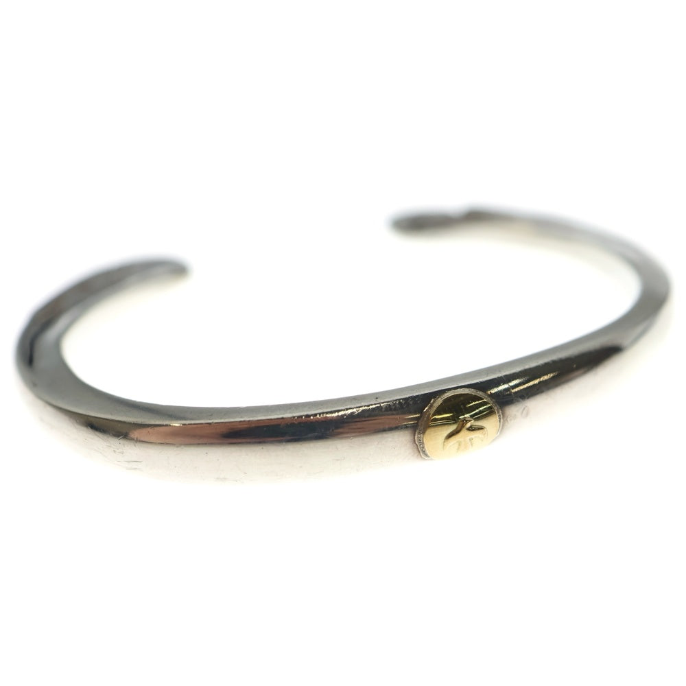 goro's(ゴローズ) 【オールド】顔ブレスS バングル シルバー/ゴールド