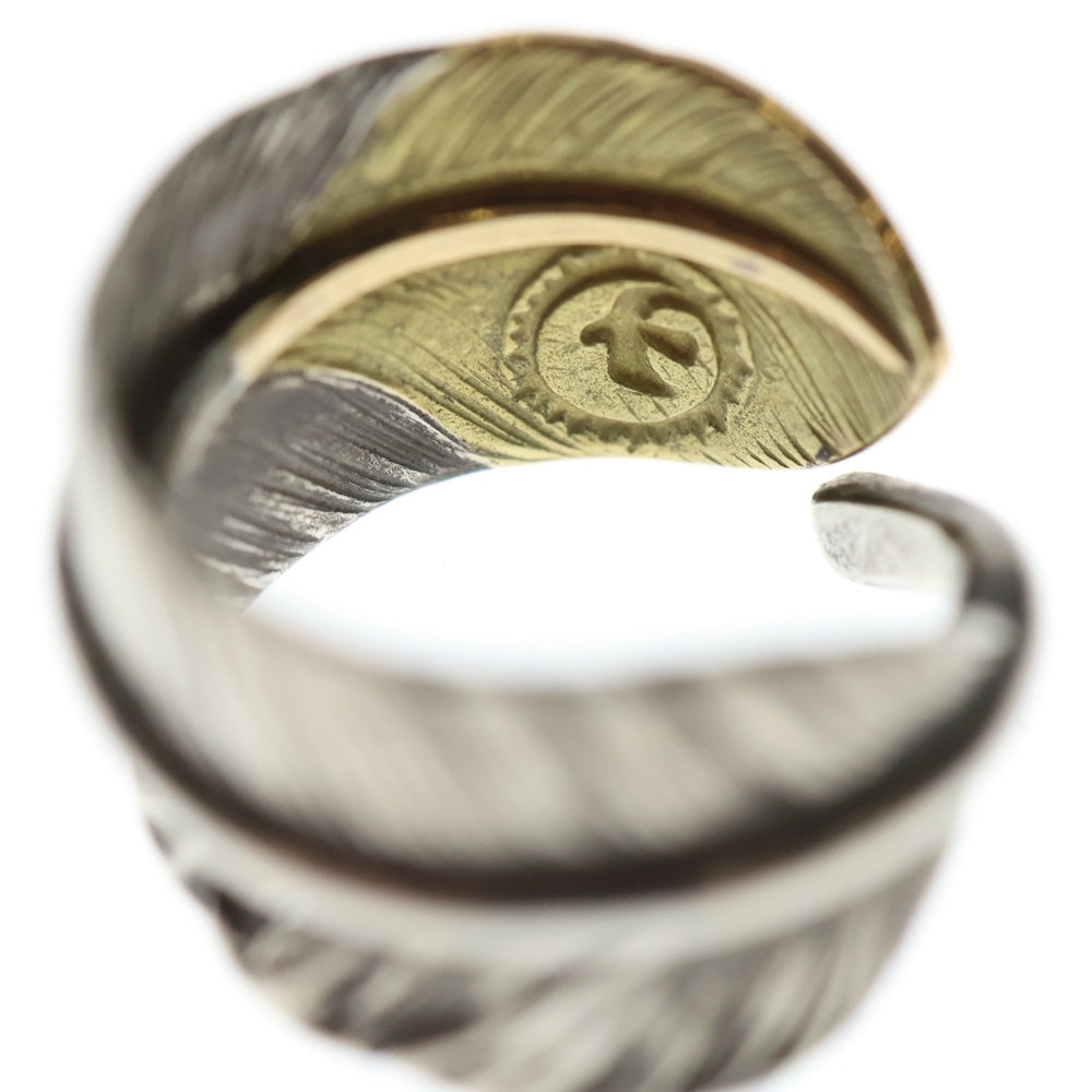 goro's(ゴローズ) 先金特大フェザーリング シルバー/ゴールド