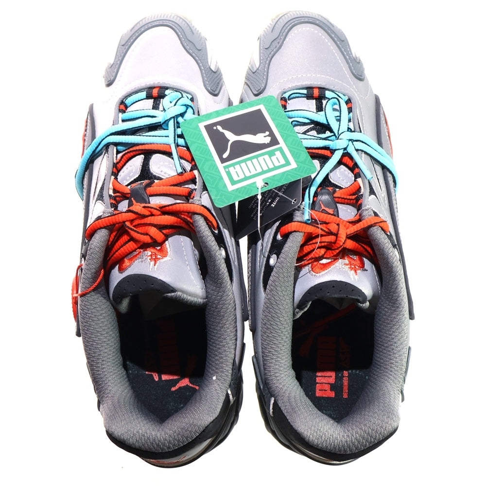 PUMA(プーマ) ×A$AP ROCKY INHALE REFLE エイサップ・ロッキー インへイル リフレ ローカットスニーカー 405383-01 グレー US9.5/27.5cm