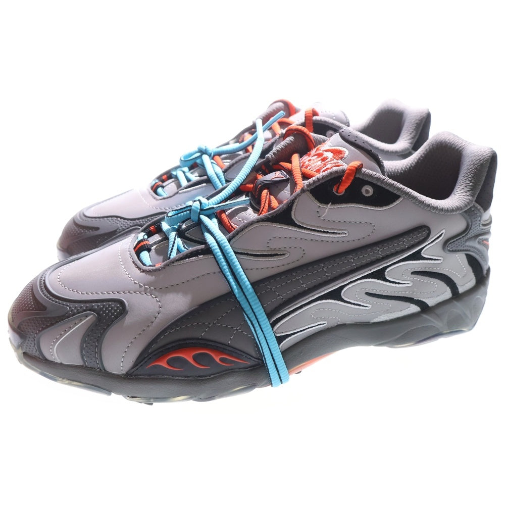 PUMA(プーマ) ×A$AP ROCKY INHALE REFLE エイサップ・ロッキー インへイル リフレ ローカットスニーカー 405383-01 グレー US10/28.0cm