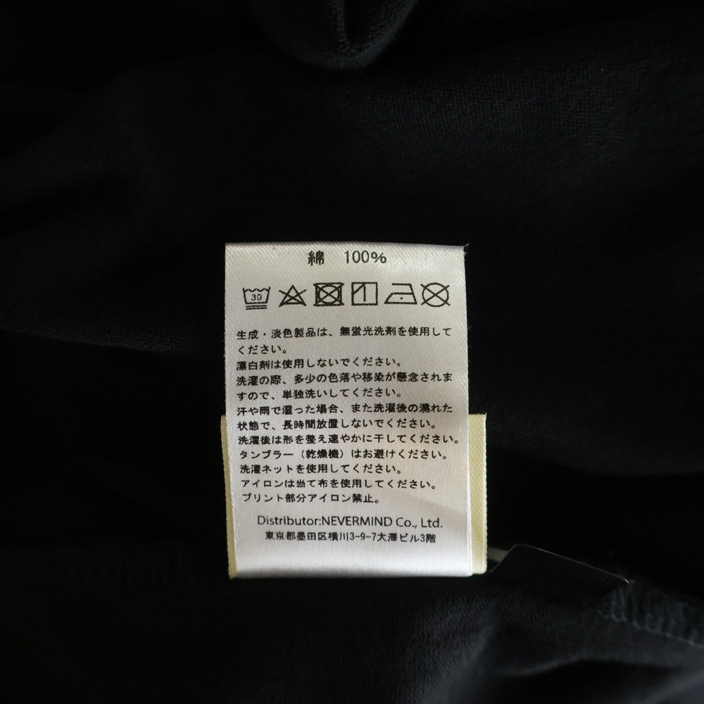 mastermind JAPAN(マスターマインドジャパン) 25AW WORLD×BETTY BOOP ワールド ベティブープ ボクシーフィットプリント長袖Tシャツ MW25C15-TS206 ブラック/レッド