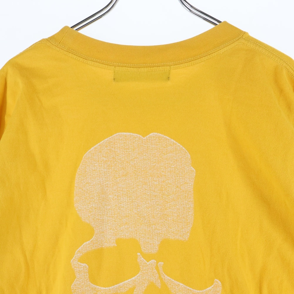 mastermind JAPAN(マスターマインドジャパン) ボクシーフィットプリント半袖Tシャツ MW20S04-TS060 イエロー