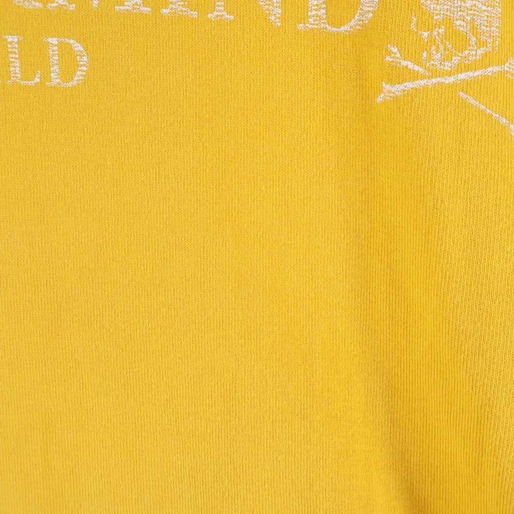 mastermind JAPAN(マスターマインドジャパン) ボクシーフィットプリント半袖Tシャツ MW20S04-TS060 イエロー