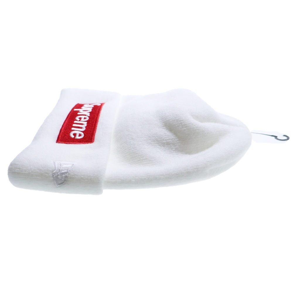 SUPREME(シュプリーム) 25AW New Era Box Logo Beanie ニューエラ ボックスロゴ ビーニー ニット帽 帽子 ホワイト
