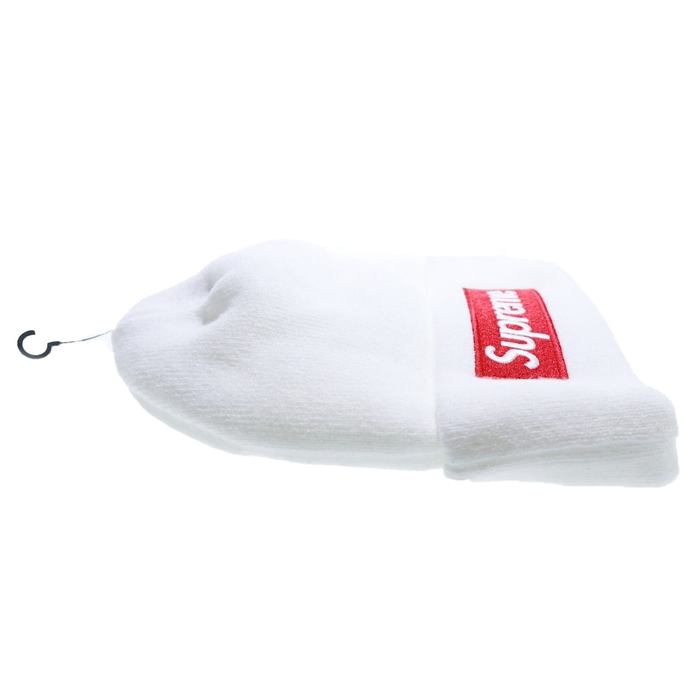 SUPREME(シュプリーム) 25AW New Era Box Logo Beanie ニューエラ ボックスロゴ ビーニー ニット帽 帽子 ホワイト