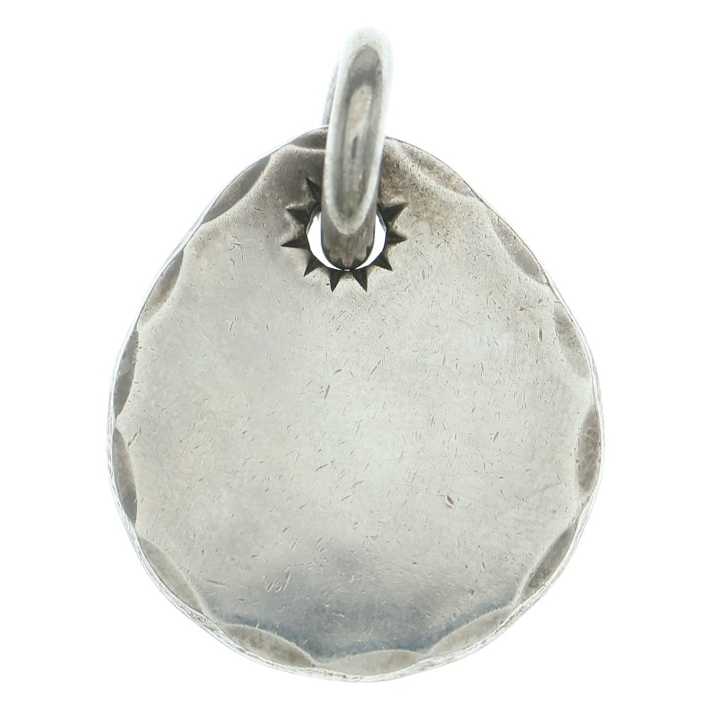 goro's(ゴローズ) 印台ズレ たたきメタル 小 ペンダントトップ シルバー/ゴールド BGA069