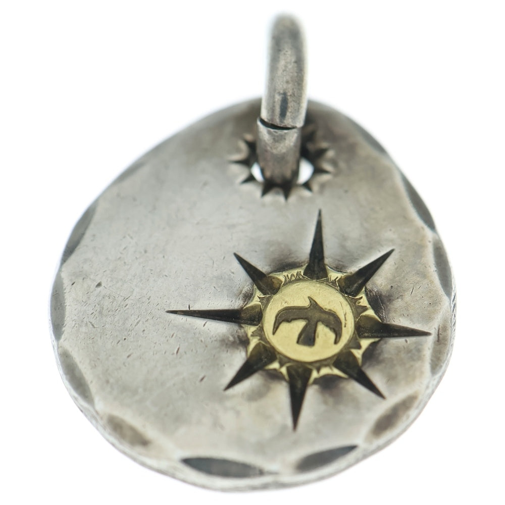 【☆I☆R☆】メタル　印台ずれ たたき小メタル goro's(ゴローズ) 印台ズレ たたきメタル 小 ペンダントトップ