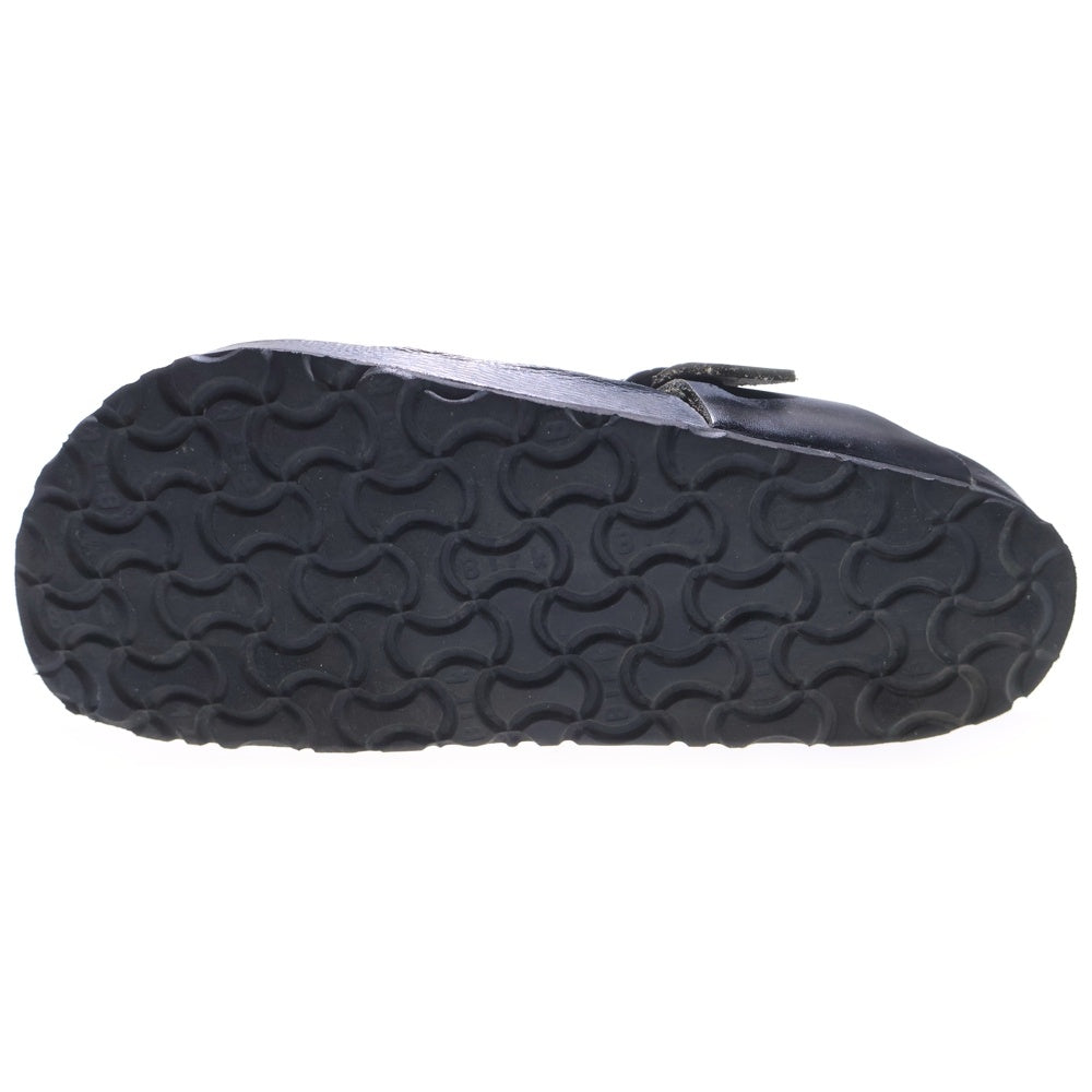 CHROME HEARTS(クロムハーツ) ×BIRKENSTOCK ビルケンシュトック ギゼ ガンスリンガー レザーサンダル ブラック/シルバー レディース