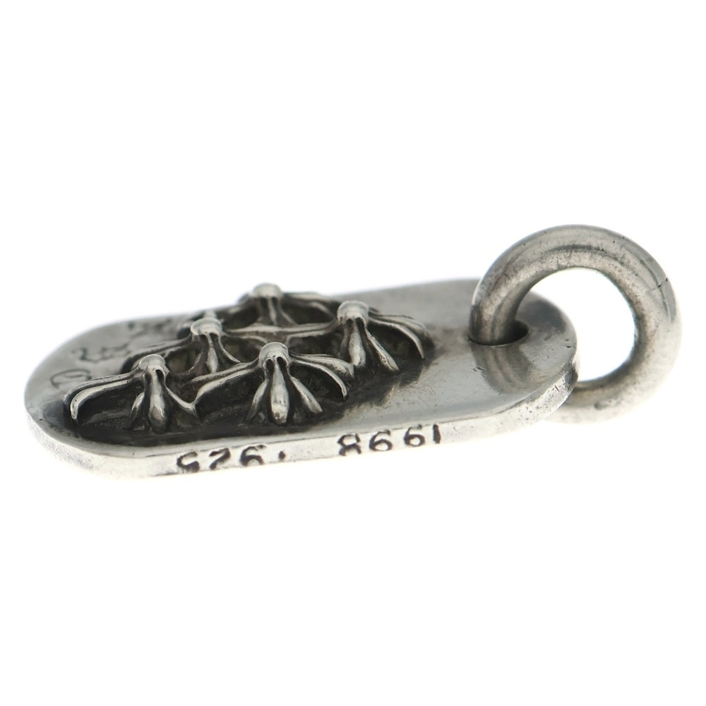 CHROME HEARTS(クロムハーツ) RAISED DOGTAG レイズドドッグタグ NYC限定 ネックレストップ シルバー