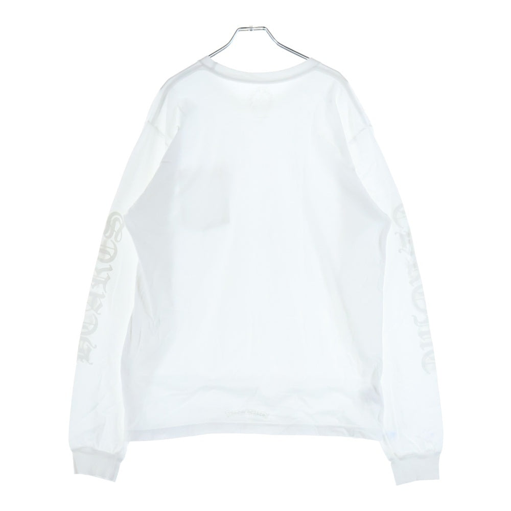CHROME HEARTS(クロムハーツ) CH LS NECK LOGO TEE ネックロゴプリント
