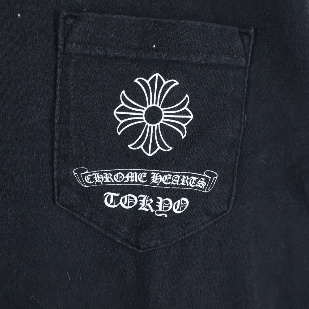 CHROME HEARTS クロムハーツ CHプラス プリントポケットTシャツ CHROME HEARTS(クロムハーツ) CH PLUS LS TOKYO Limited 東京限定 CH