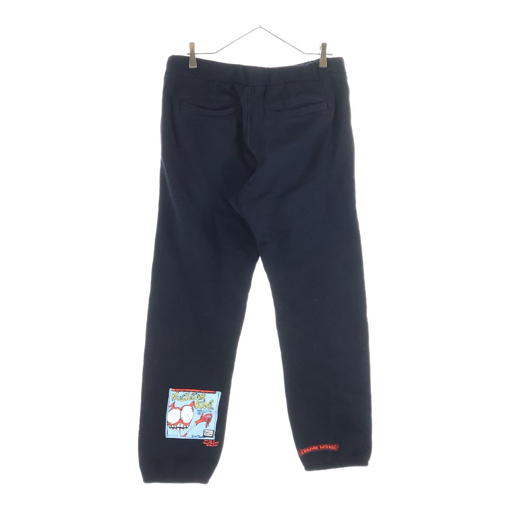 CHROME HEARTS(クロムハーツ) ×MATTY BOY PPO NUCLEAR KiDS マッティボーイ プロ ニュークリアキッズ スウェットパンツ ブラック