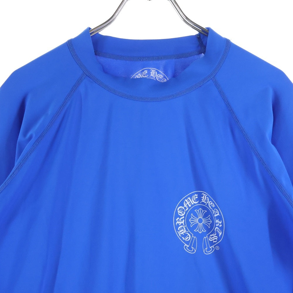 CHROME HEARTS(クロムハーツ) LASH GUARD ホースシュープリントラッシュガード長袖Tシャツ ブルー