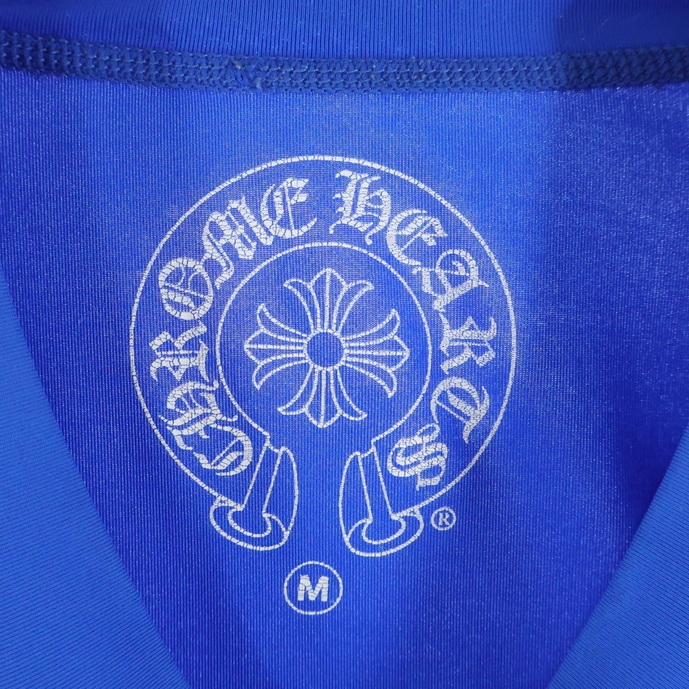 CHROME HEARTS(クロムハーツ) LASH GUARD ホースシュープリントラッシュガード長袖Tシャツ ブルー