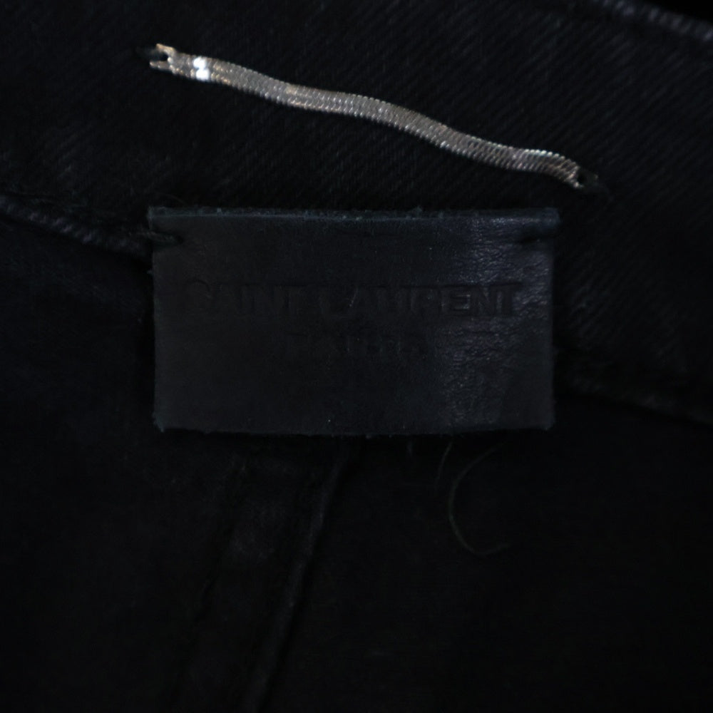 SAINT LAURENT PARIS(サンローランパリ) ストレッチスキニーデニムパンツ 527389 YS500 ブラック