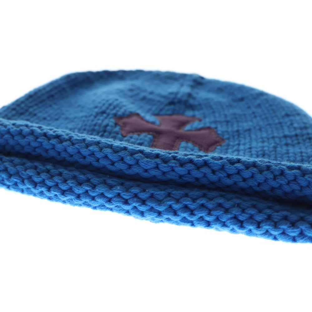 CHROME HEARTS(クロムハーツ) BEANIE CASH クロスパッチ付きカシミアビーニー