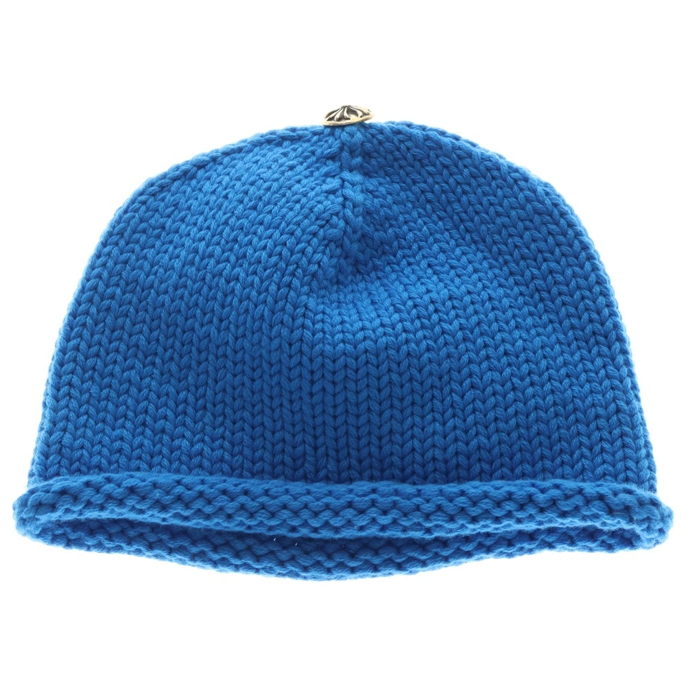 CHROME HEARTS(クロムハーツ) BEANIE CASH クロスパッチ付きカシミアビーニー