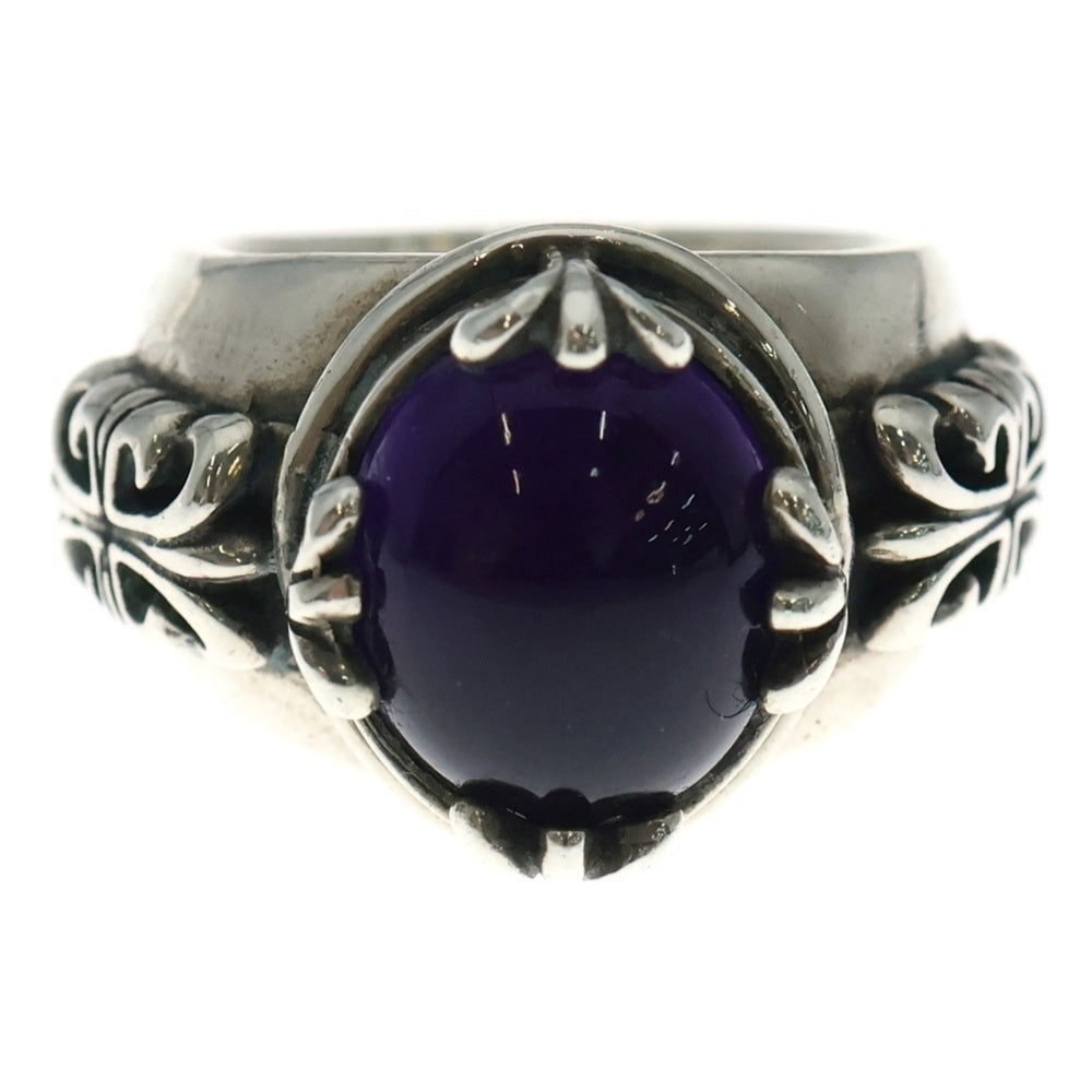 A&G(エーアンドジー) オニキス カラーストンリング シルバー