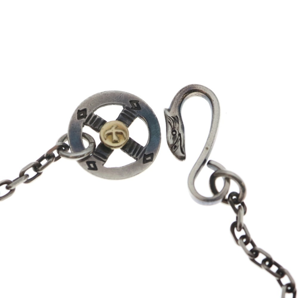 goro's(ゴローズ) メタル付きホイール細角チェーン ネックレスチェーン BGA086