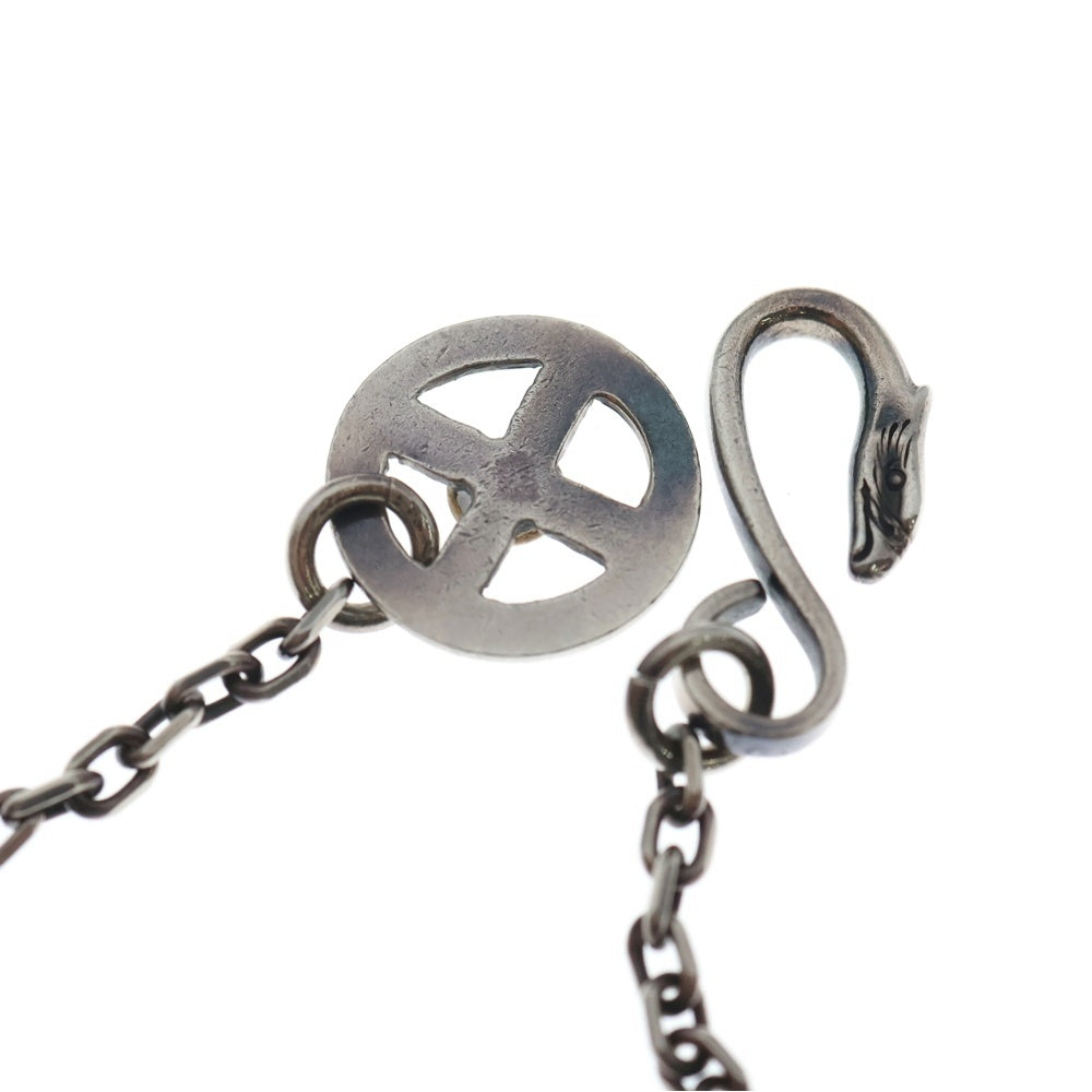 goro's(ゴローズ) メタル付きホイール細角チェーン ネックレスチェーン BGA086