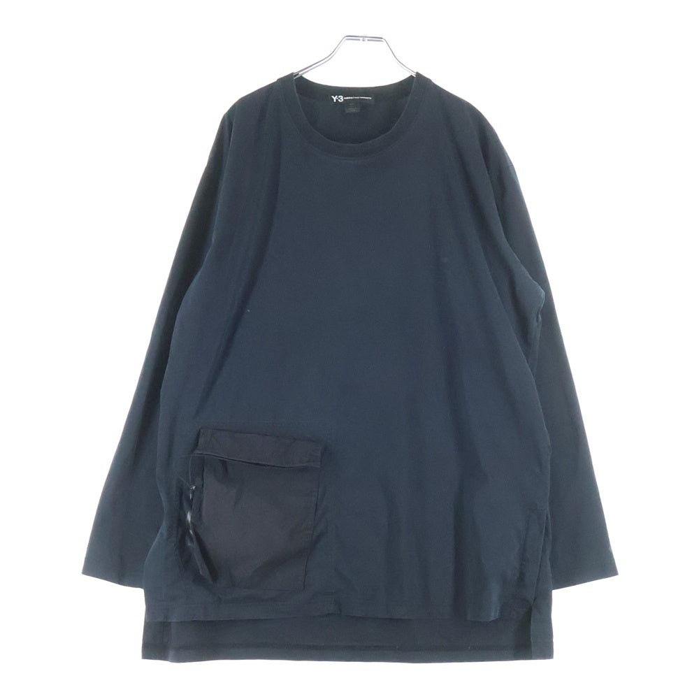 Y-3(ワイスリー) M TRVL LS 半袖Tシャツ ブラック FN3431