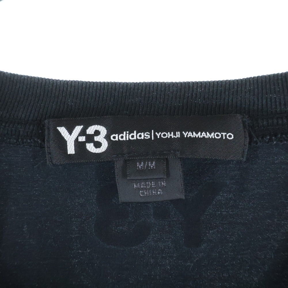 Y-3(ワイスリー) M TRVL LS 半袖Tシャツ ブラック FN3431