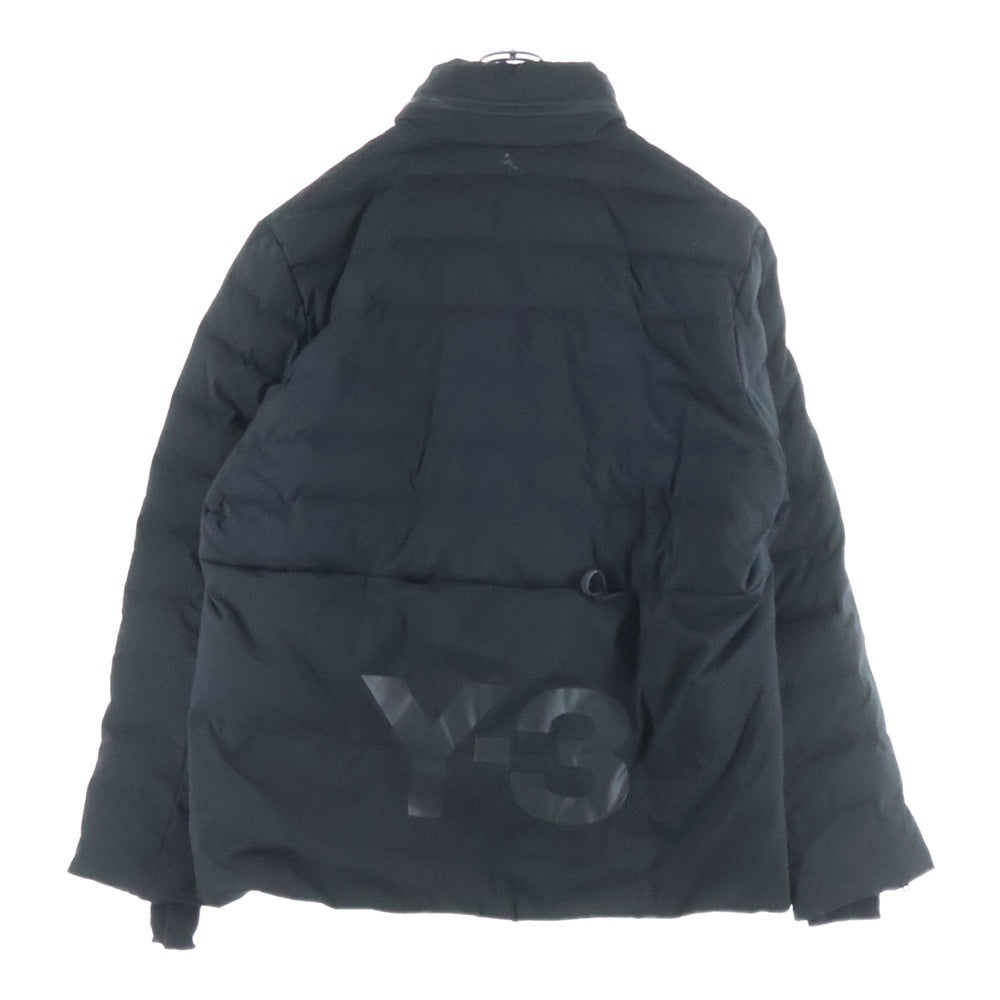 Y-3(ワイスリー) 17AW MATTE DOWN JACKET バックロゴジャケット ブラック CF1475