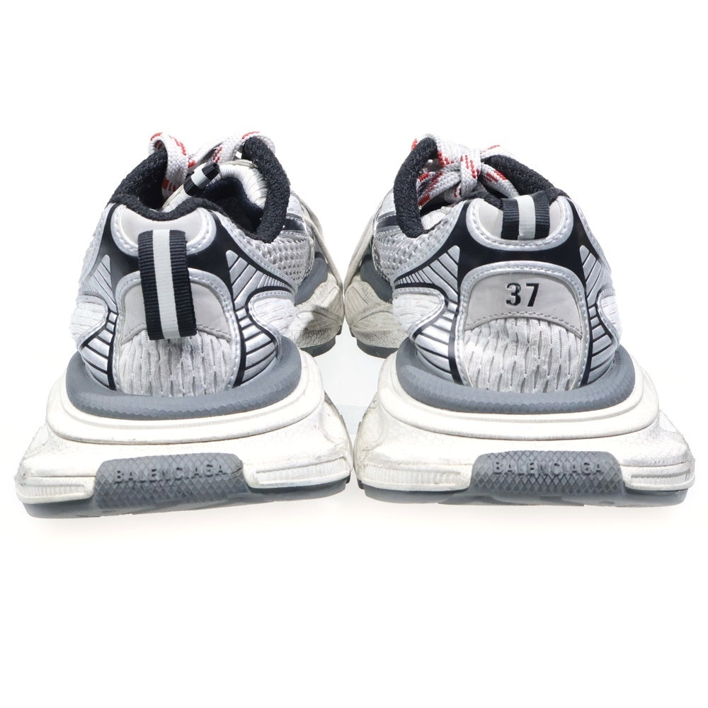 BALENCIAGA(バレンシアガ) 3XL SNEAKER スリーエックスエル ユーズド加工メッシュローカットスニーカー レディース 734731 ホワイト/シルバー