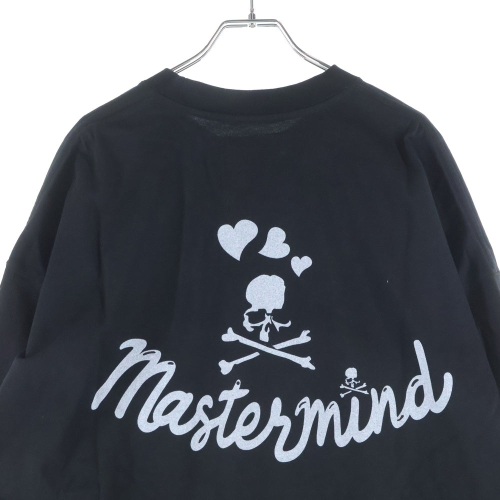 mastermind JAPAN(マスターマインドジャパン) 25AW WORLD×BETTY BOOP ワールド ベティブープ ボクシーフィットプリント長袖Tシャツ MW25C15-TS206 ブラック